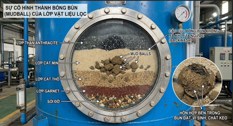 bóng bùn hệ thống MMF