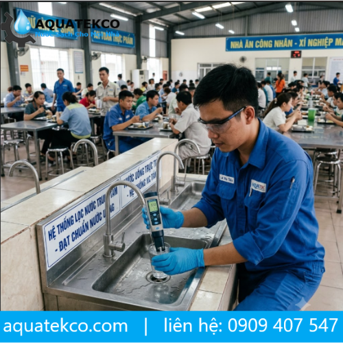 Bảo trì hệ thống lọc nước uống tại vòi