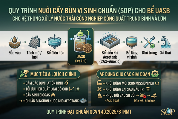 Poster SOP bùn kỵ khí