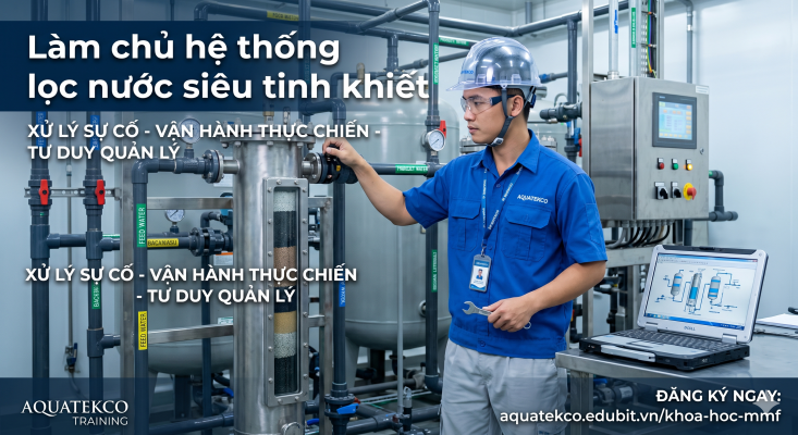 Đào tạo xử lý sự cố hệ thống lọc nước siêu tinh khiết