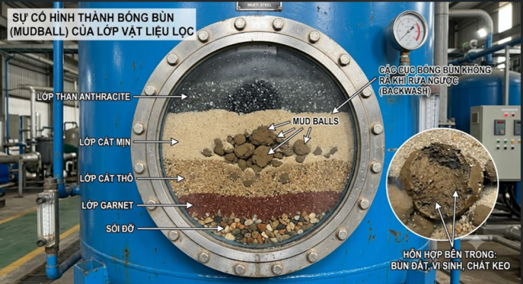 bóng bùn hệ thống MMF